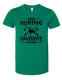 Load image into Gallery viewer, Deer Hunting Bella Canvas Kelly Short Sleeve Shirt