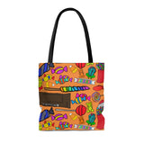 Load image into Gallery viewer, Candy Monster Tote Bag