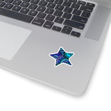 Load image into Gallery viewer, Doodle Cut Star Stickers