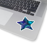 Load image into Gallery viewer, Doodle Cut Star Stickers