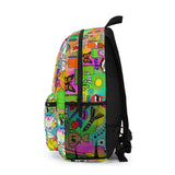 Load image into Gallery viewer, Deluxe Custom Name Camp backpack