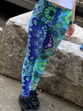 Load image into Gallery viewer, Cool Me Down Swirls Leggings