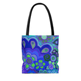 Load image into Gallery viewer, Cool Me Down Swirls Tote Bag