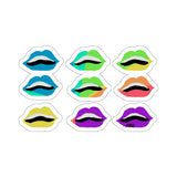 Load image into Gallery viewer, color war lips Stickers