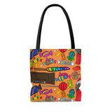 Load image into Gallery viewer, Candy Monster Tote Bag