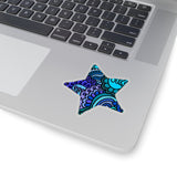 Load image into Gallery viewer, Doodle Cut Star Stickers