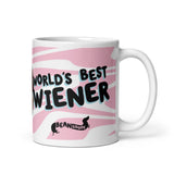 Load image into Gallery viewer, custom world&#39;s best wiener mug