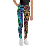 Load image into Gallery viewer, Dot Em Up Youth Leggings