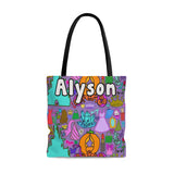 Load image into Gallery viewer, Halloween Personalized Tote Bags