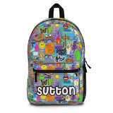 Load image into Gallery viewer, Deluxe Custom Name Camp backpack