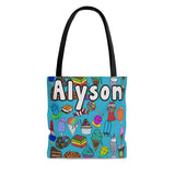 Load image into Gallery viewer, Halloween Personalized Tote Bags