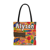 Load image into Gallery viewer, Halloween Personalized Tote Bags